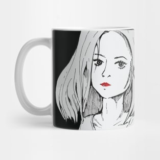 Portrait girl Mug